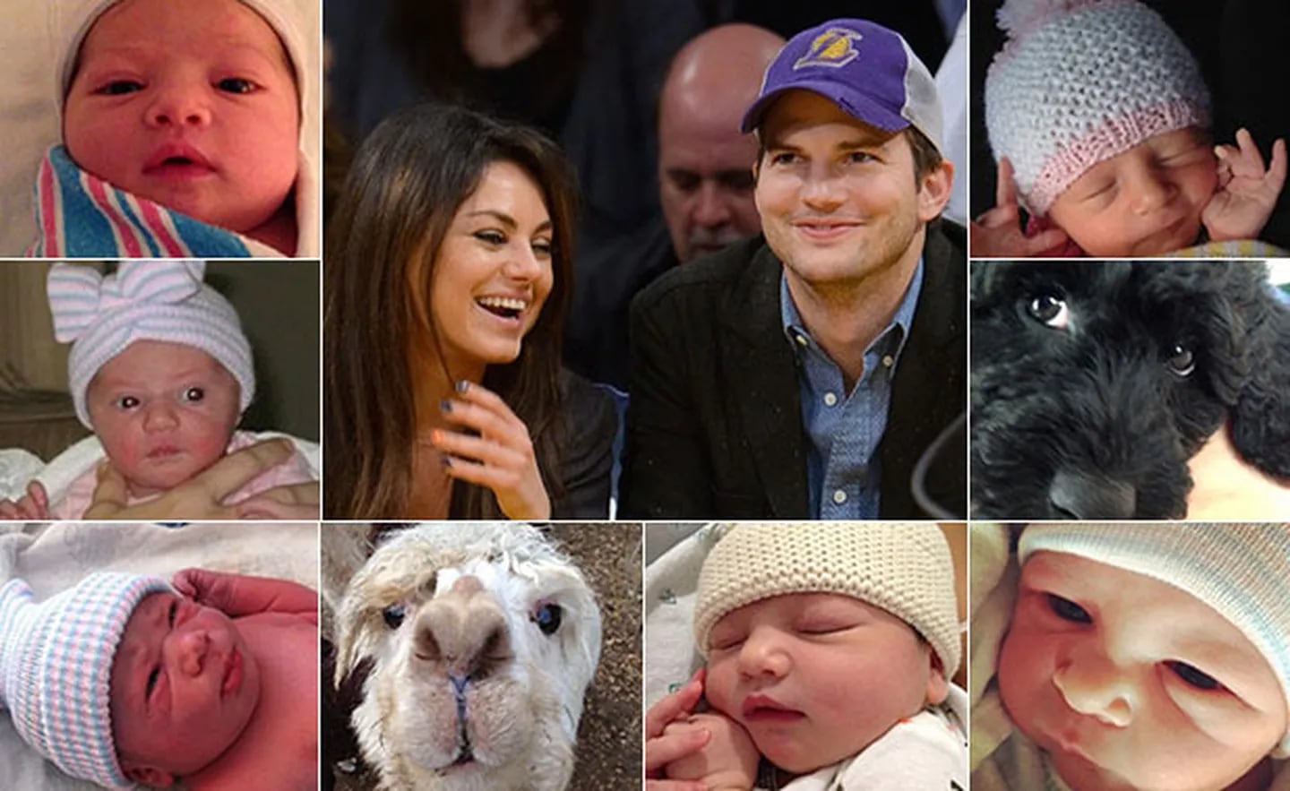 Ashton Kutcher y Mila Kunis revelaron el curioso nombre de su hija  (Foto: Sitio oficial de Asthon Kutcher)