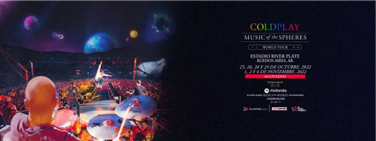 Coldplay anunció un séptimo show en River y va por el récord: cómo y cuándo comprar las entradas