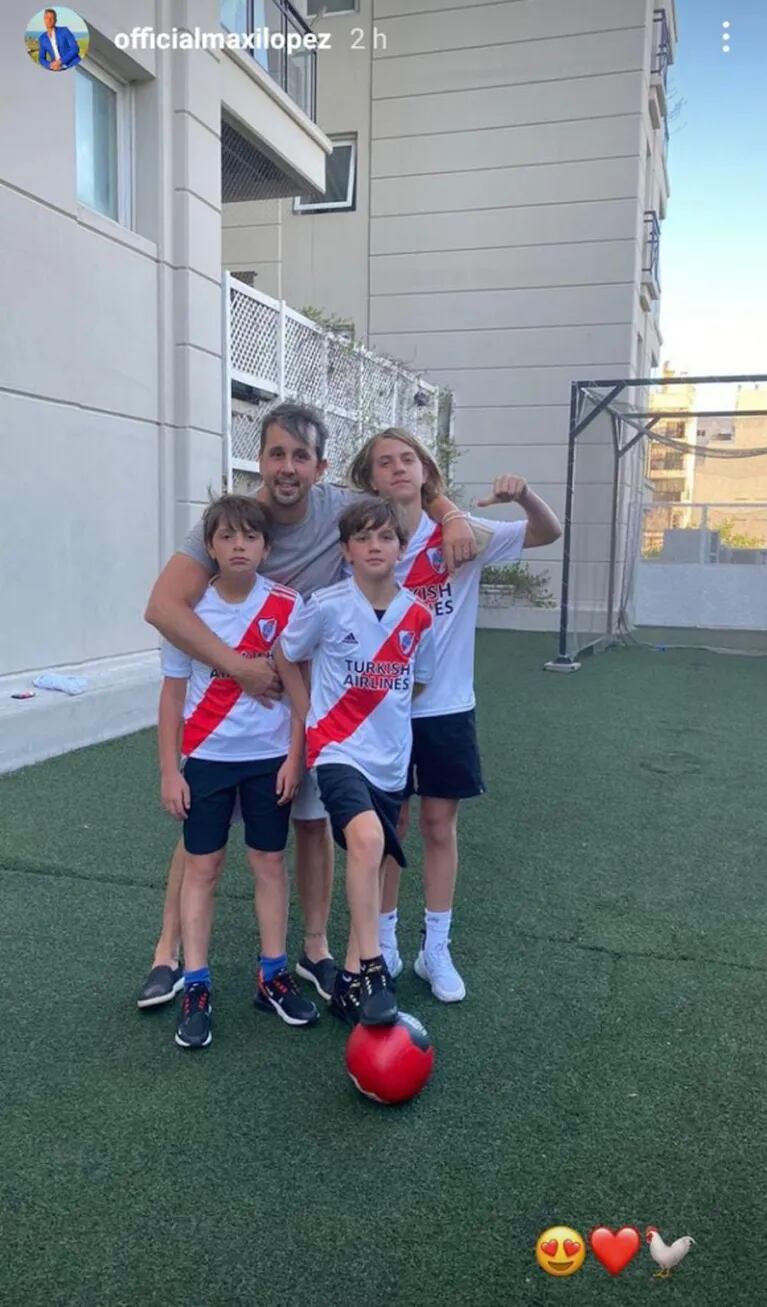Los hijos de Wanda Nara se reencontraron con la familia de Maxi López en Buenos Aires