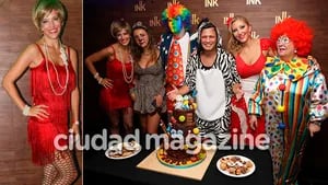 Dario Lopilato celebró su cumpleaños con una divertida fiesta de disfraces