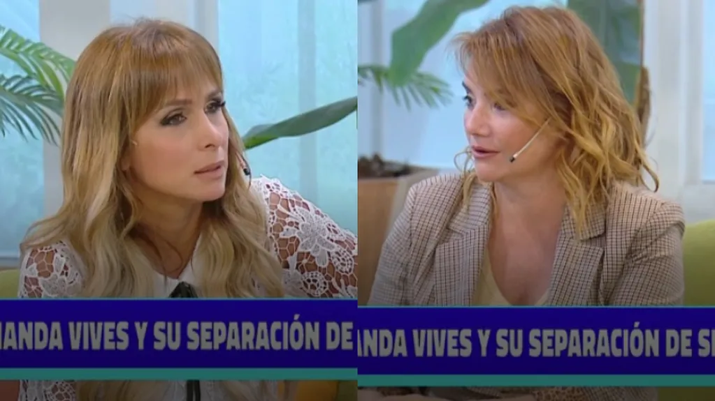El chispazo de Fernanda Vives con Nancy Pazos, en medio de la crisis con Sebastián Cobelli: "¿De qué separación me hablás?"