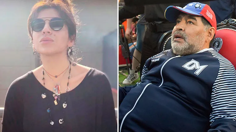 En qué deplorable estado encontró Gianinna Maradona a Diego la noche de su cumpleaños