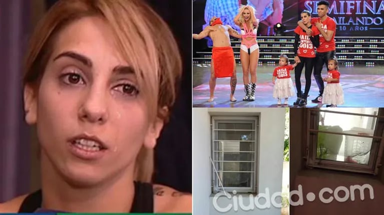 Cinthia Fernández sufrió un robo en su casa mientras estaba en la semifinal del Bailando. (Fotos: gentileza flía Defederico, Ideas del Sur y archivo Web)