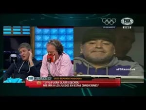 La emoción de Pablo Ladaga al hablar con Diego Maradona por primera vez