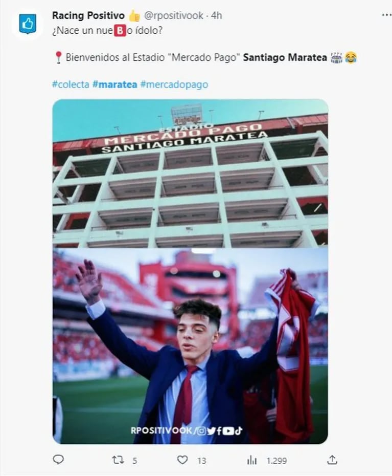 Los mejores memes por la colecta de Santiago Maratea en Independiente
