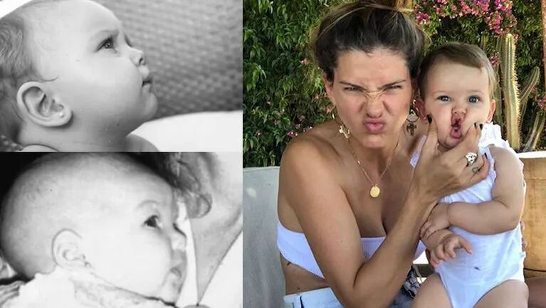 China Suárez compartió una foto de cuando era beba y se comparó con Magnolia.