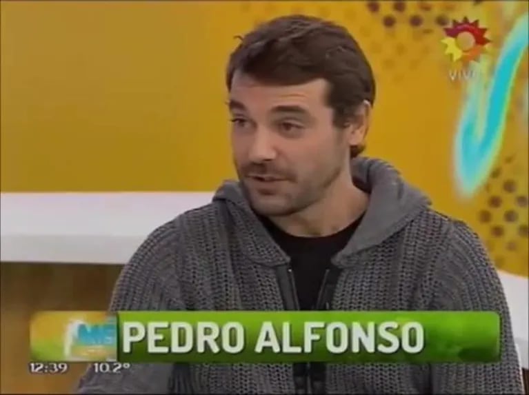 Pedro Alfonso y su charla más tierna con Germán Paoloski: "¿Vos también hacés colecho? ¡Venga esa mano!"
