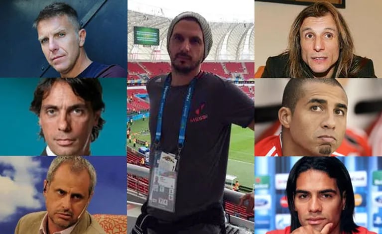Los colegas de Jorge "Topo" López y el mundo deportivo expresó su dolor (Fotos: Twitter y Web). 