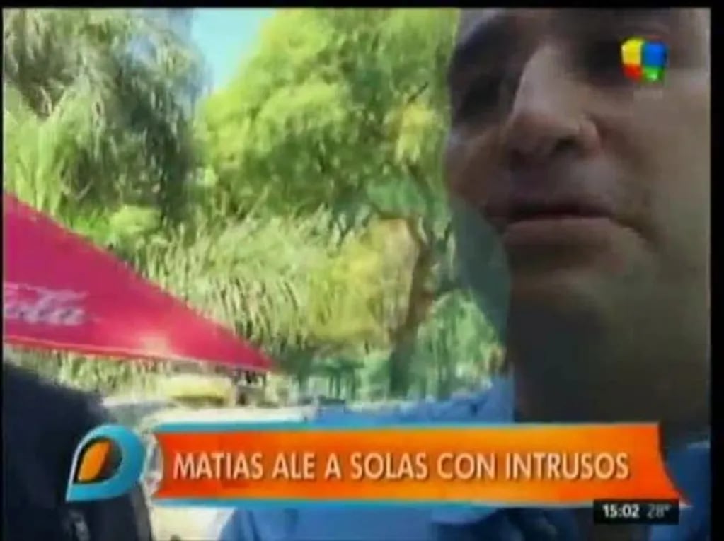 El video con el mensaje de Matías Alé a Jorge Rial: "Prometo contarte cómo han sido estos días"