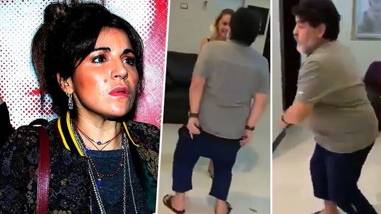 Gianinna Maradona, furiosa con la persona que filtró el polémico video de Diego: Siempre es mejor hablar de las miserias del otro