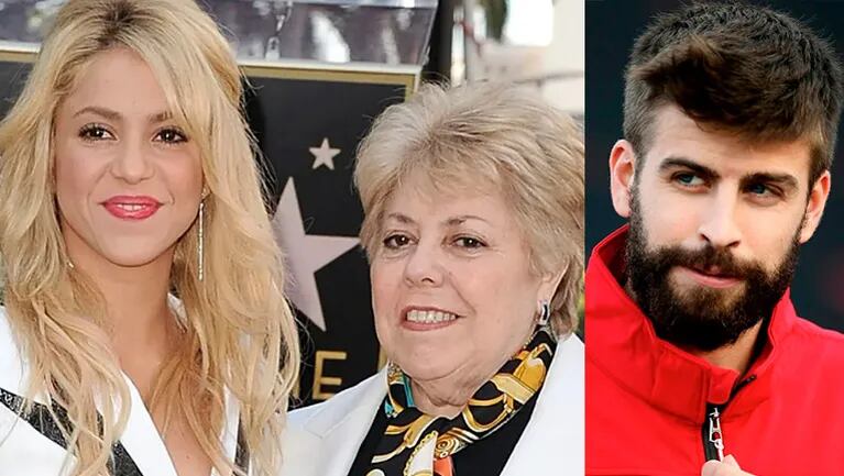 La madre de Shakira habló por primera vez de la separación de su hija y Gerard Piqué.