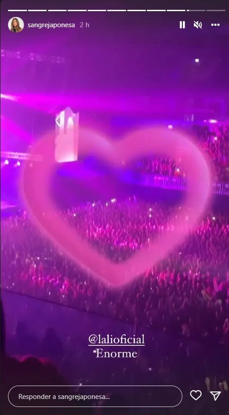 China Suárez fue a ver un show de Lali Espósito en Uruguay y terminaron a los besos en el escenario: "Te amo"
