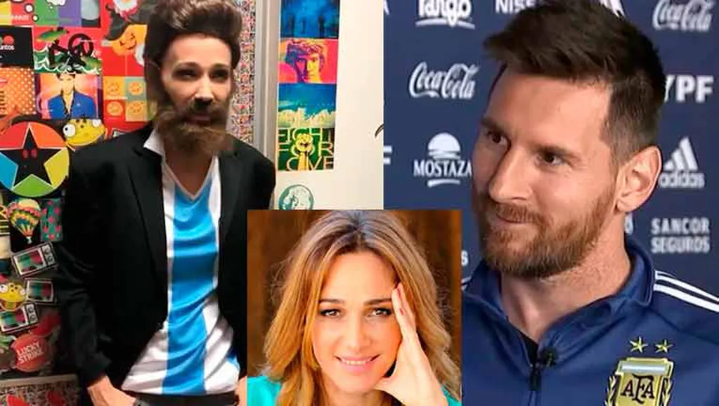 La divertida imitación que Vero Lozano hizo en homenaje a Lionel Messi
