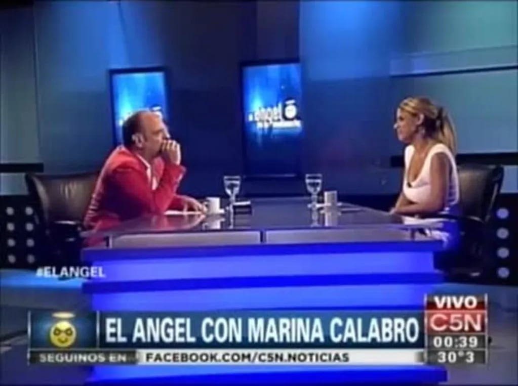 Marina Calabró se quebró en vivo al hablar de su padre