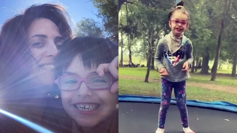 Julieta Díaz publicó un conmovedor video de Elena, su hija de 7 años: "El esfuerzo valió la pena"