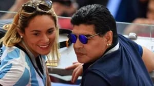 La última novia de Maradona, Rocío Oliva. Foto: Archivo Ciudad.