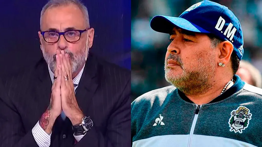 Jorge Rial, en shock por la muerte de Diego Maradona