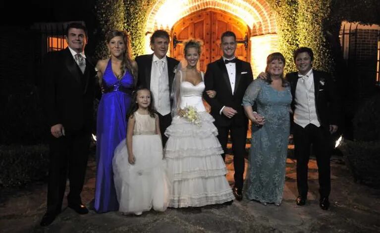 El casamiento de Luisana Lopilato y Michael Bublé. (Foto: Ruiz y Russo)