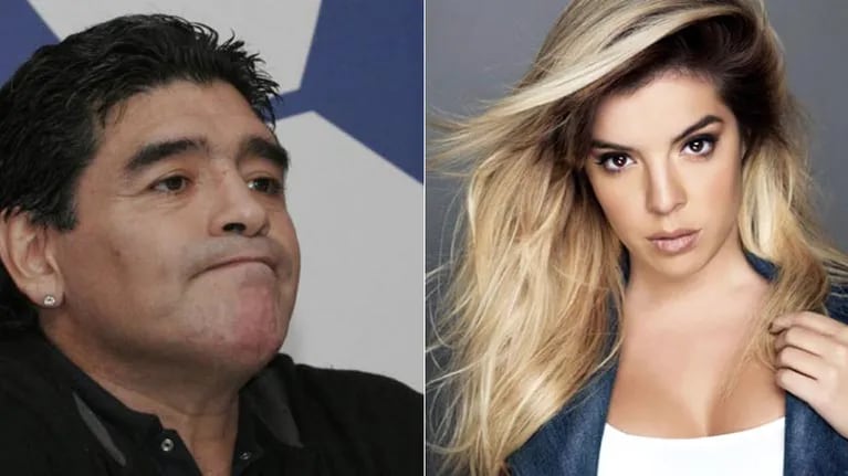 Diego Maradona le respondió a Dalma: "Es de pobre hombre si un tipo de mi edad se deja influenciar por alguien que está defendiendo sus cosas"