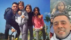 La emoción de Matias Defederico porque sus hijas empezaron a jugar al fútbol.