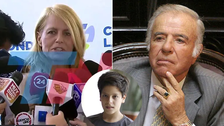 Cecilia Bolocco y un duro reclamo para Carlos Menem por la salud de Máximo: "La situación con su papá le afectó mucho"