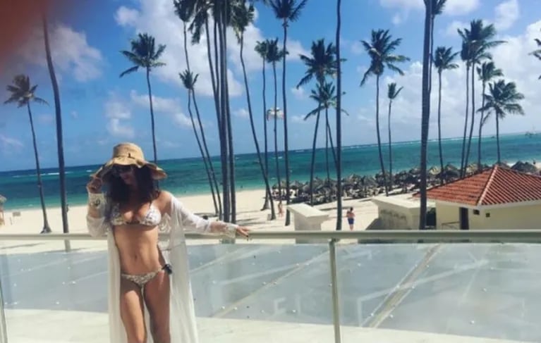 Las fotos súper sexies de Griselda Siciliani desde sus vacaciones en República Dominicana: "Mi merecido descanso"