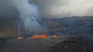 Las espectaculares imágenes de un volcán islandés