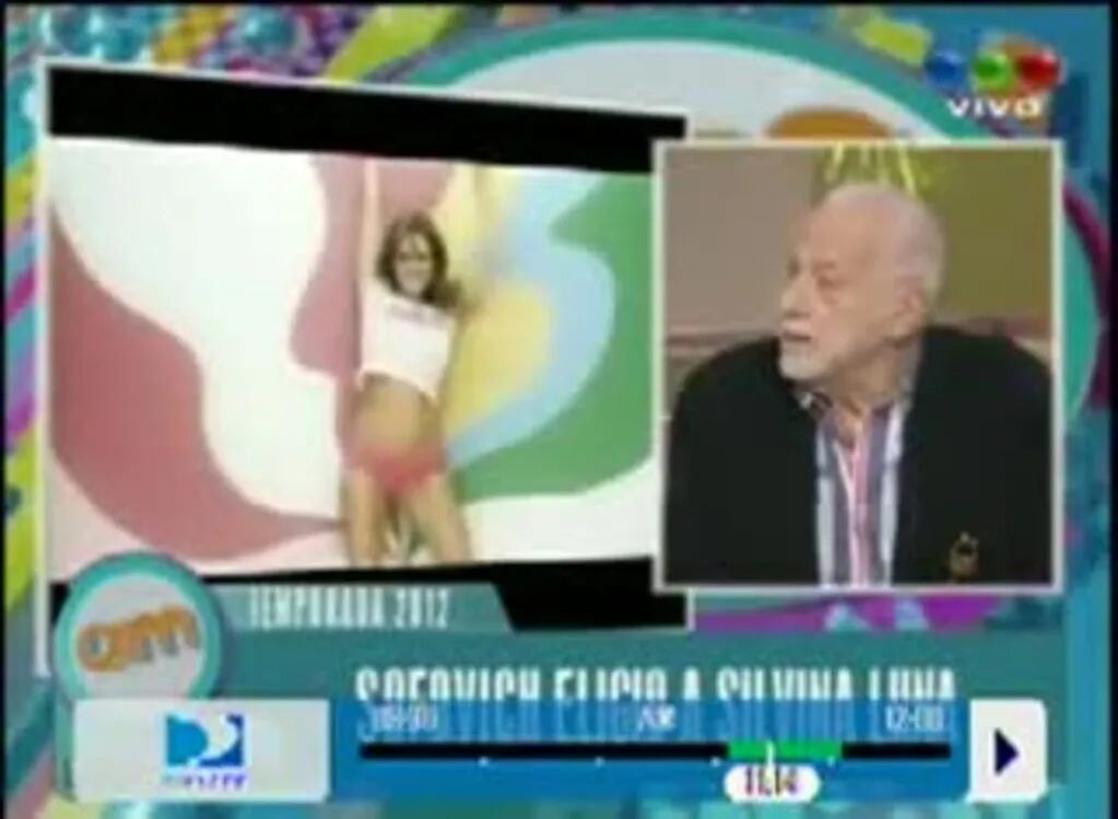 Gerardo Sofovich habló del video prohibido de Silvina Luna