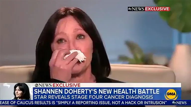 Shannen Doherty, quebrada al revelar tiene cáncer terminal, tras curarse en 2017: Estoy aterrada