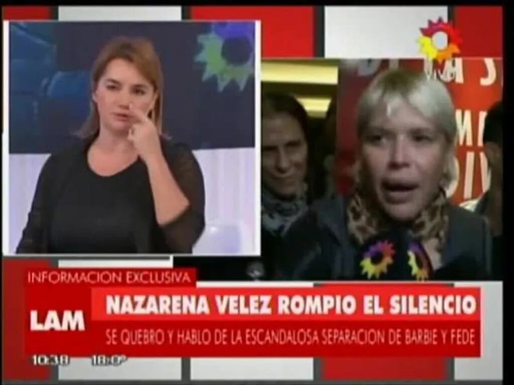 Nancy Pazos, durísima con Nazarena Vélez: "Hace rato que digo 'pobrecita', no está en sus cabales"