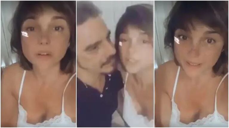 Araceli González, quebrada al hablar de la salud de Fabián Mazzei (Fotos: Capturas de videos de Instagram Stories)