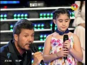 Delfina, la niña de 8 años que emocionó a todos en ShowMatch con su talento