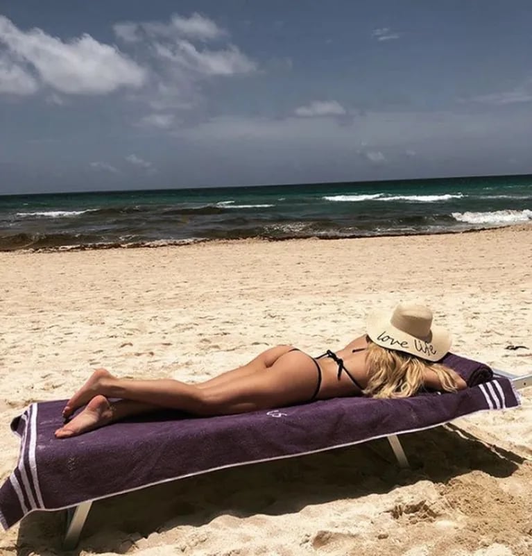 Las vacaciones de Laurita Fernández en Cancún antes de debutar como jurado en Bailando 2018