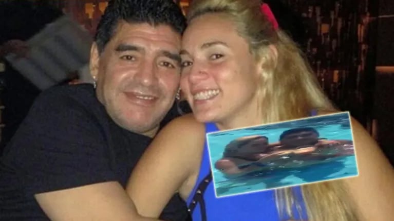 Diego Maradona anunció que se casa con Rocío Oliva en la Argentina (Foto: Web)