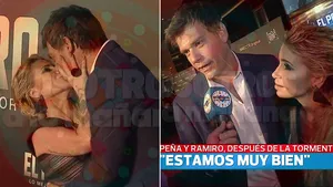 Ramiro Ponce de León habló del escándalo del poliamor en su primera salida pública con Florencia Peña: "Eliana Mendoza nunca fue mi novia"