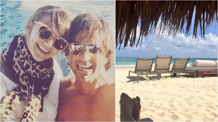 Amalia Granata, de vacaciones con su pareja en Cancún. Foto: Instagram