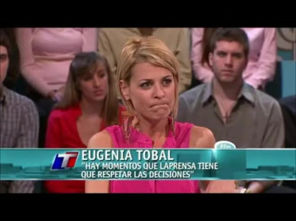 Eugenia Tobal en Tiene la Palabra