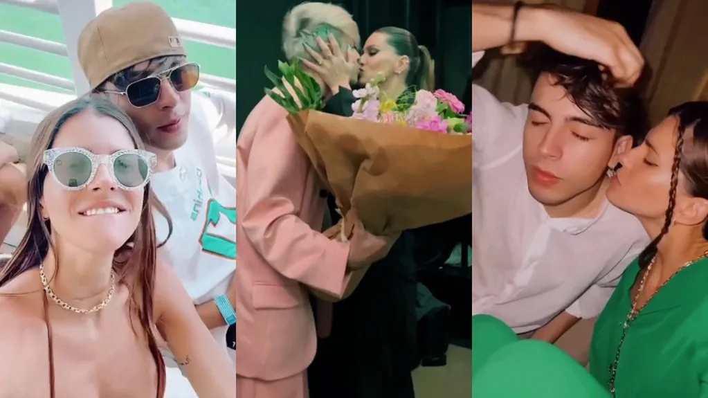 El romántico video de China Suárez y Rusherking con imágenes inéditas: "Con todo mi corazón"