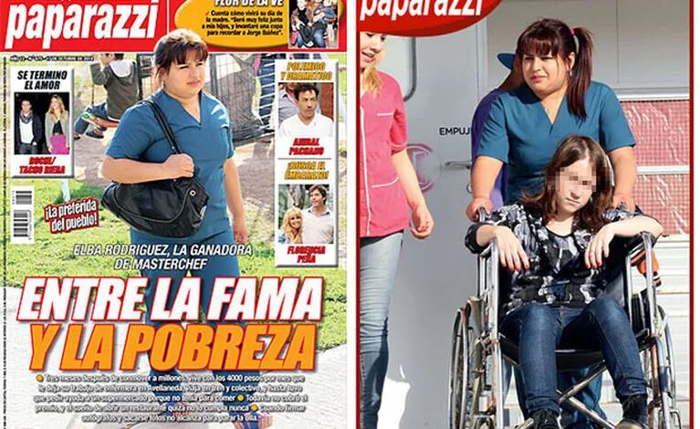 Elba Rodríguez trabaja los fines de semana y feriados como enfermera en la Unidad de Pronta Atención de Avellaneda. (Fotos: revista Paparazzi)