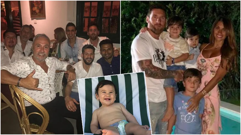 Ciro, el hijo de Lionel Messi, fue bautizado en un pueblo cercano a Rosario