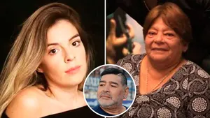 Dalma Maradona se negó a responder las acusaciones de su tía Ana sobre el abandono a su padre