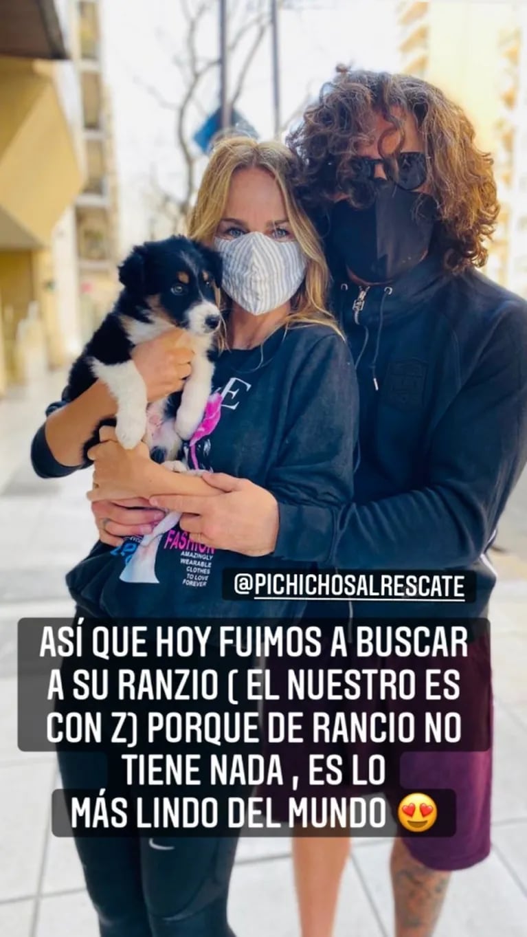 Sabrina Rojas y Luciano Castro sorprendieron a sus hijos con un perrito: ¡la reacción de Esperanza y Fausto!