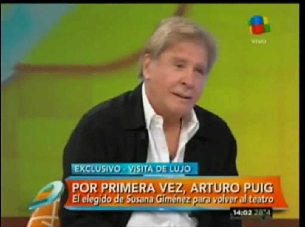 Arturo Puig contó cómo fue el día que quiso levantarse a Susana Giménez