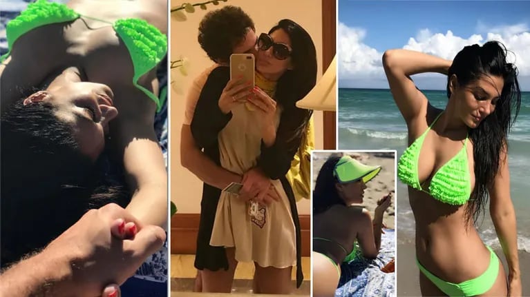 Las románticas vacaciones de Silvina Escudero y su misterioso novio en Miami: No molestar