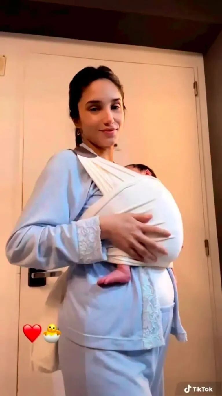 Melody luz mostró cómo cambió su cuerpo durante los 9 meses de embarazo: la reacción de Charlotte Caniggia