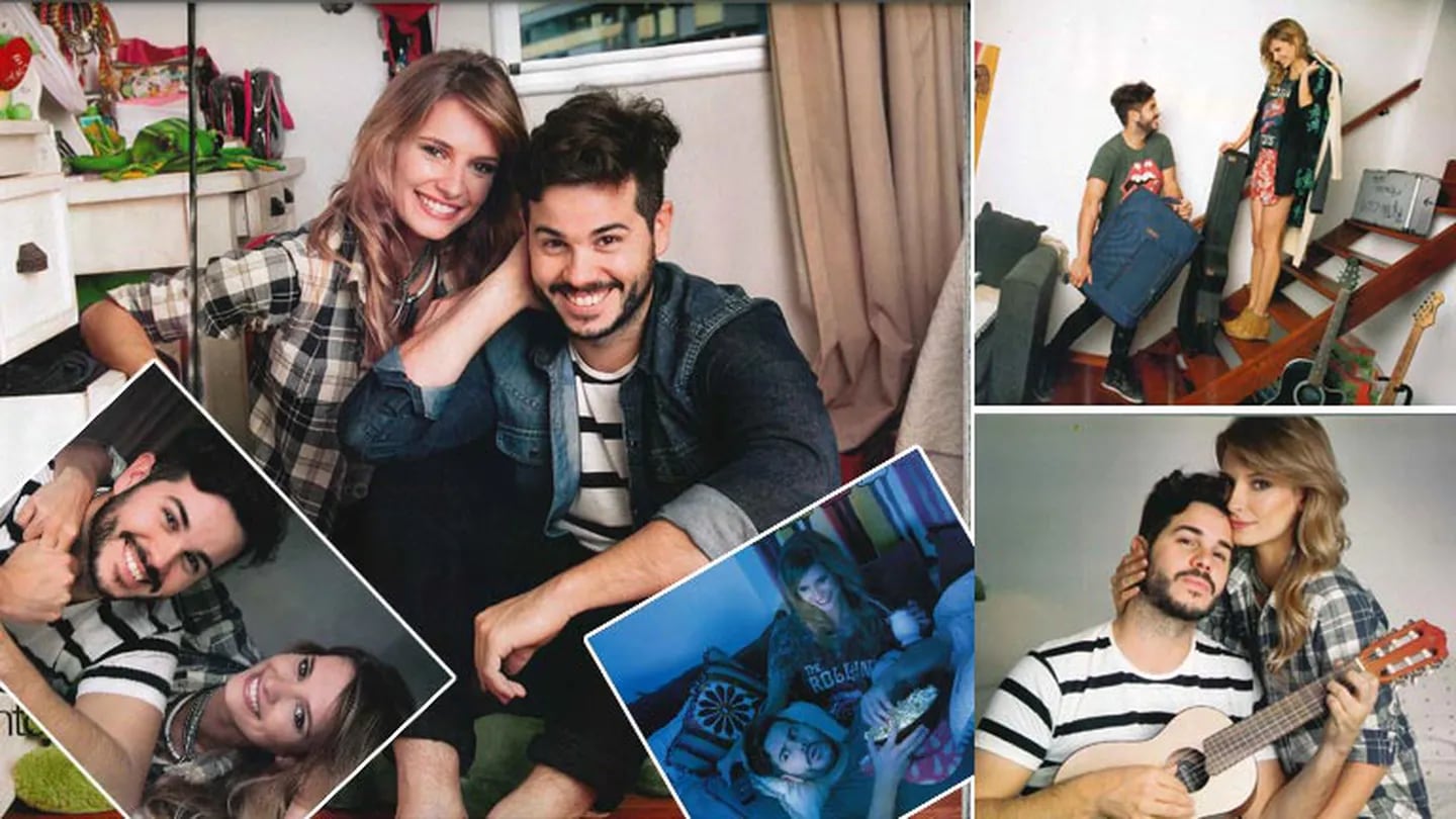 Nicolás Magaldi y Betiana Wolenberg ya conviven, a siete meses de noviazgo. (Foto: revista Gente)