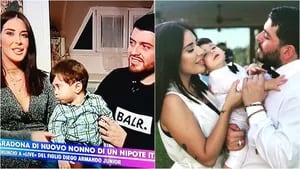 Diego Maradona Jr. espera a su segundo hijo junto a Nunzia Pennino (Fotos: Instagram)