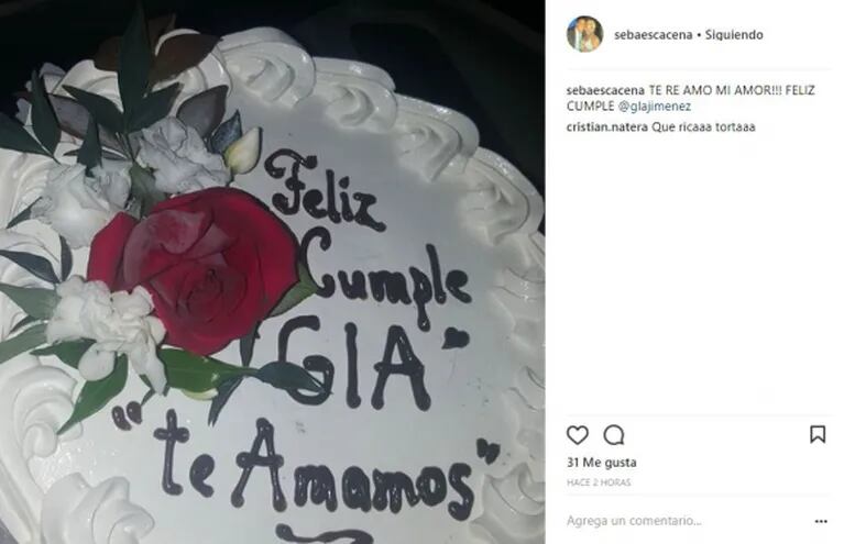 Los regalos del novio de La Bomba Tucumana en el cumpleaños de la cantante: un lavarropas y un horno de pan