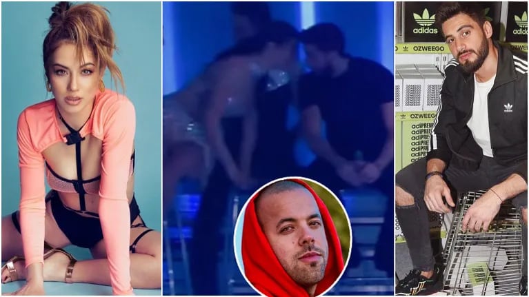 Nico Occhiato explicó la foto cómplice con Flor Vigna en el Súper Bailando, tras la separación de Mati Napp (Fotos: Instagram y Twitter)
