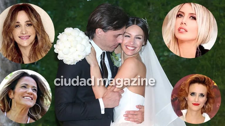 Los deseos de los famosos para Pampita, tras su gran boda con Roberto García Moritán